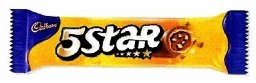 Trademark CADBURY 5 STAR & Device