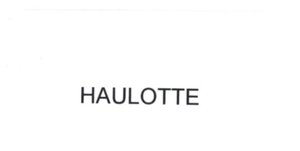 Trademark HAULOTTE