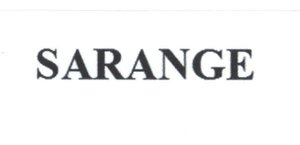 Trademark SARANGE