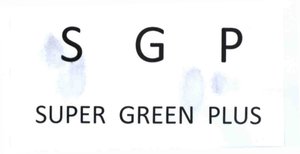 Trademark SGP / SUPER GREEN PLUS