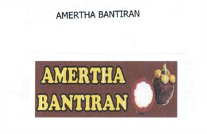 Trademark AMERTHA BANTIRAN