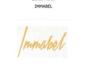 Trademark IMMABEL