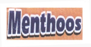 Trademark MENTHOOS