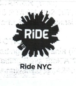 Trademark RIDE NYC + LOGO silhouette / Siluet bumi