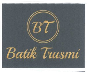 Trademark Batik Trusmi + Logo BT