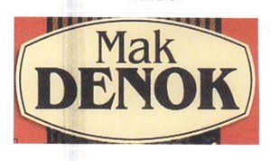 Trademark MAK DENOK