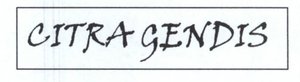 Trademark CITRA GENDIS