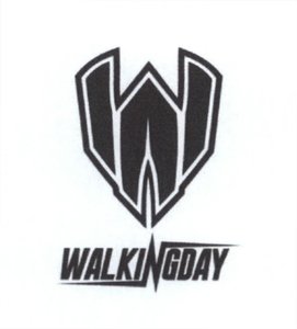 Trademark WALKINGDAY + LOGO W