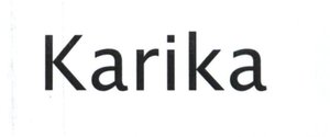 Trademark Karika