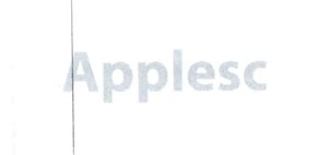 Trademark APPLESC