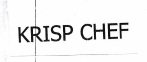 Trademark KRISP CHEF