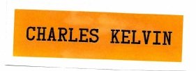 Trademark CHARLES KELVIN