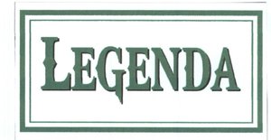 Trademark LEGENDA & Logo