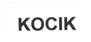 Trademark KOCIK