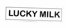 Trademark LUCKY MILK