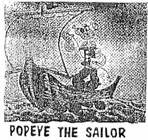 Trademark POPEYE THE SAILOR