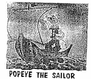 Trademark POPEYE THE SAILOR