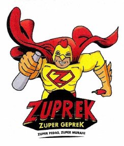 Trademark ZUPREK ZUPER GEPREK + Lukisan