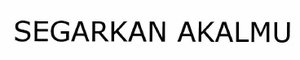 Trademark SEGARKAN AKALMU