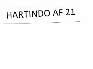 Trademark HARTINDO AF 21