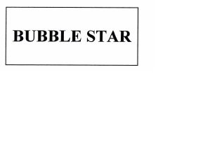 Trademark BUBBLE STAR