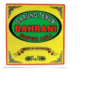 Trademark BAHRANI