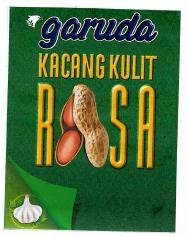 Trademark GARUDA Kacang Kulit Rasa + lukisan