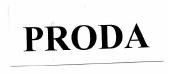 Trademark PRODA