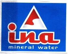Trademark INA mineral water