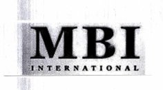 Trademark MBI INTERNATIONAL