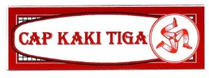 Trademark CAP KAKI TIGA + LOGO