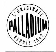 Trademark L'ORIGINALE PALLADIUM DEPUIS 1947