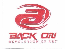 Trademark BACK ON + logo