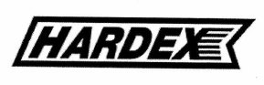 Trademark HARDEX