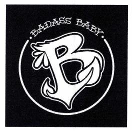 Trademark BADASS BABY + LOGO B