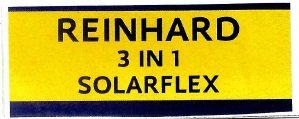 Trademark REINHARD 3 in 1 SOLARFLEX