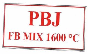 Trademark PBJ FB MIX 1600 °C