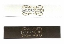 Trademark TAILOR'S CODE