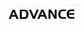 Trademark ADVANCE