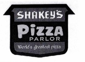 Trademark SHAKEY'S PIZZA PARLOR World's greatest pizza