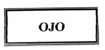 Trademark OJO