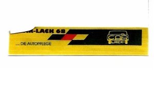 Trademark CAR-LACK68 DIE AUTOPFLEGE + LOGO