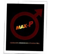 Trademark MAX-P & LOGO JENIS KELAMIN PRIA