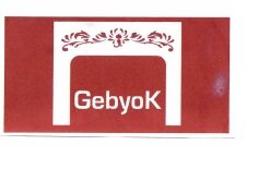 Trademark GEBYOK