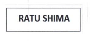 Trademark RATU SHIMA