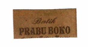 Trademark BATIK PRABU BOKO