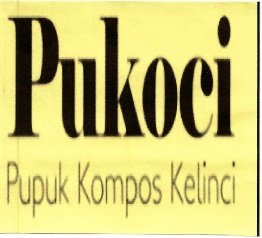 Trademark PUKOCI PUPUK KOMPOS KELINCI