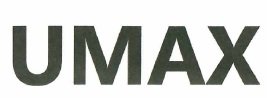 Trademark UMAX