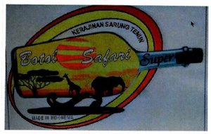 Trademark BOTOL SAFARI SUPER