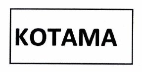 Trademark KOTAMA